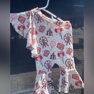 Carnival Cold Shoulder Jumpsuit